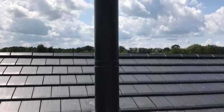 Schoorsteenschoonmaak bij de plaatselijke kapper in Zuidwolde