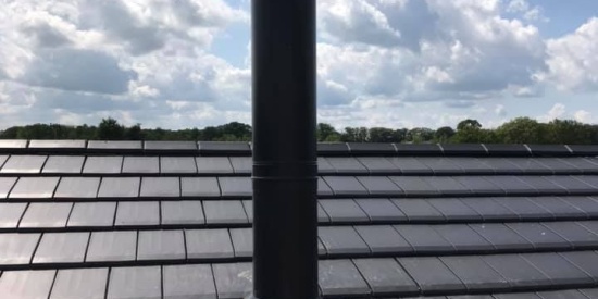 Schoorsteenschoonmaak bij de plaatselijke kapper in Zuidwolde
